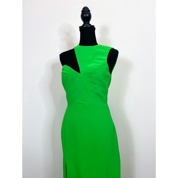 Amanda Uprichard x Revolve Gilda Gown Maxi Dress in Grass Green Small Lined - Picture 3 of 5
